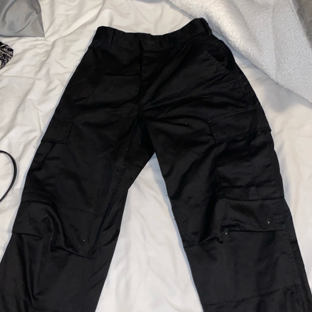 COPY - Black Cargo Pants